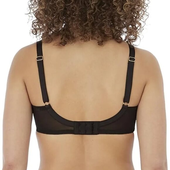 FREYA Black Viva Lace Underwire Side Support Bra, US 30K, UK 30H Style AA5642 - Picture 2 of 5